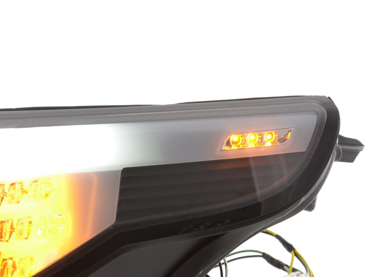 Scheinwerfer Set Xenon Angel Eyes LED BMW 5er E60/E61 05-08 schwarz für Rechtslenker Scheinwerfer Set Xenon Angel Eyes LED BMW 5er E60/E61 05-08 schwarz für Rechtslenker